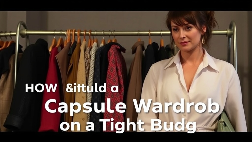 How to Build a Capsule Wardrobe on a Tight Budget