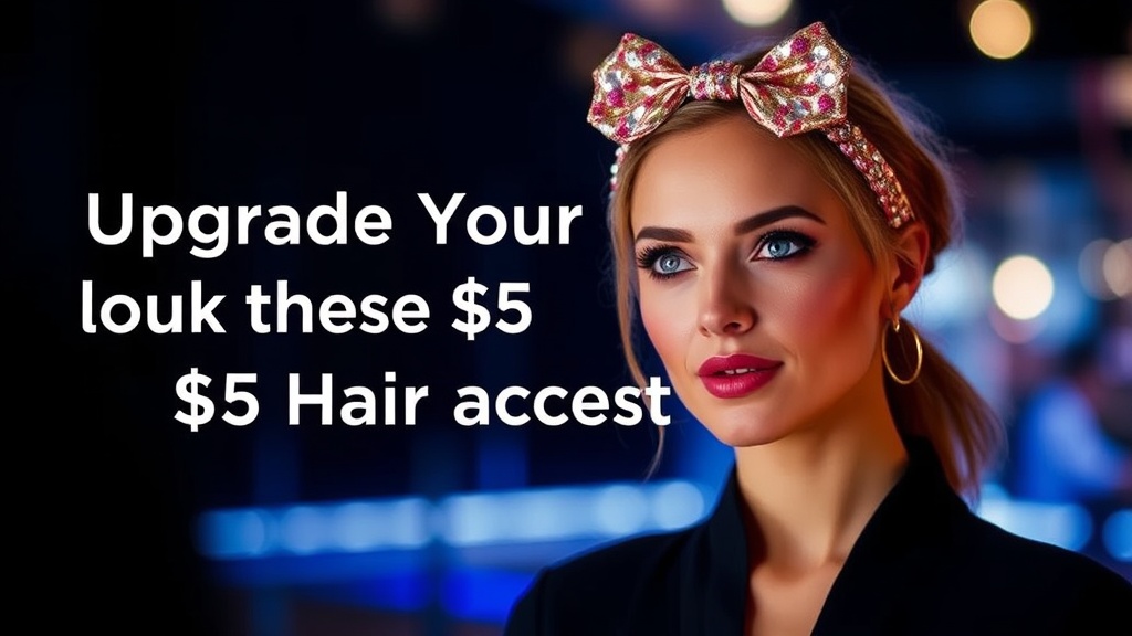 Upgrade Your Look with These $5 Hair Accessories