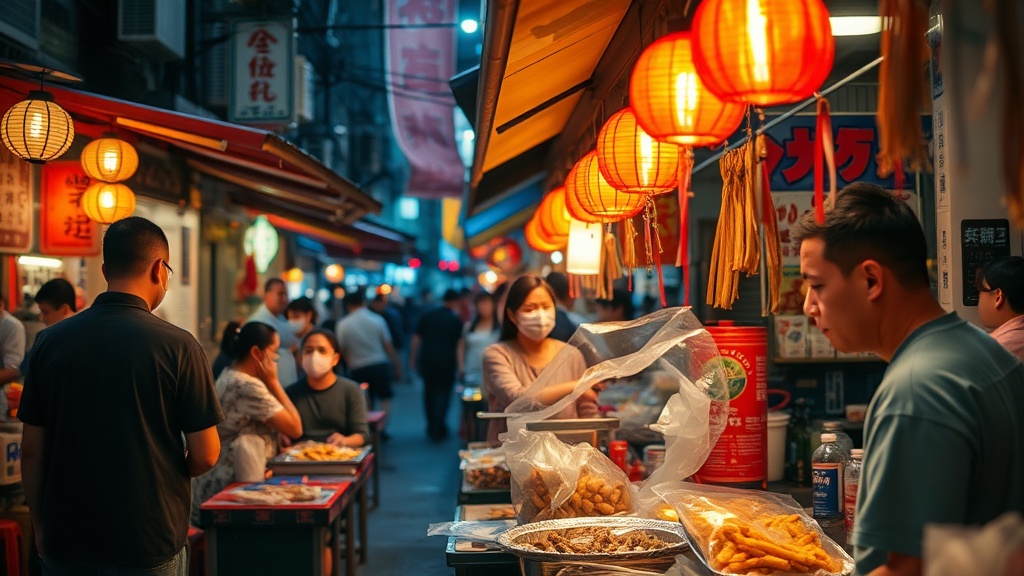 Finding Cheap Street Food in Night Markets