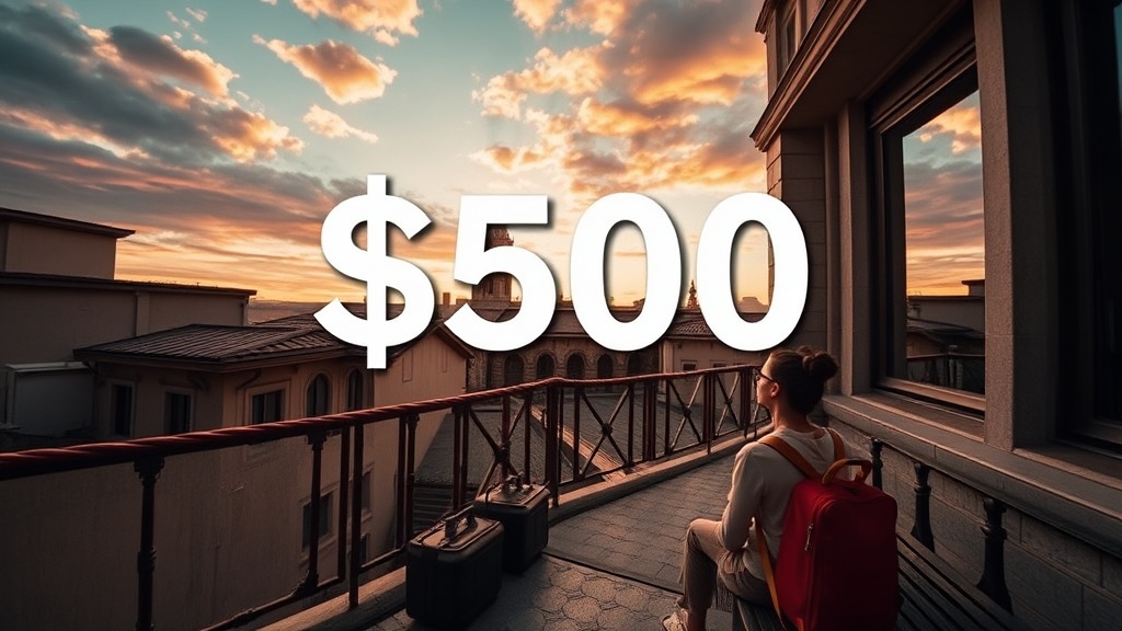 How to Travel for a Week on $500: A Realistic Budget Breakdown That Actually Works