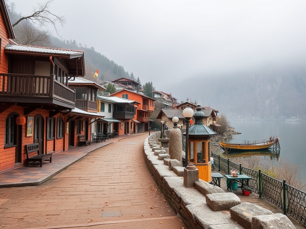 quiet travel destination during off-season with fewer crowds and lower prices