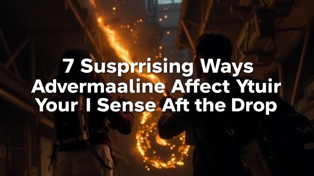 7 Surprising Ways Adrenaline Affects Your Senses After the Drop