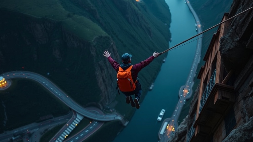 Is Bungee Jumping Actually Safer Than Your Morning Commute?