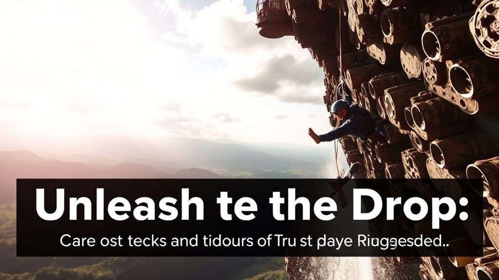 Unleash the Drop: A Complete Handbook for Your Initial Bungee Plunge