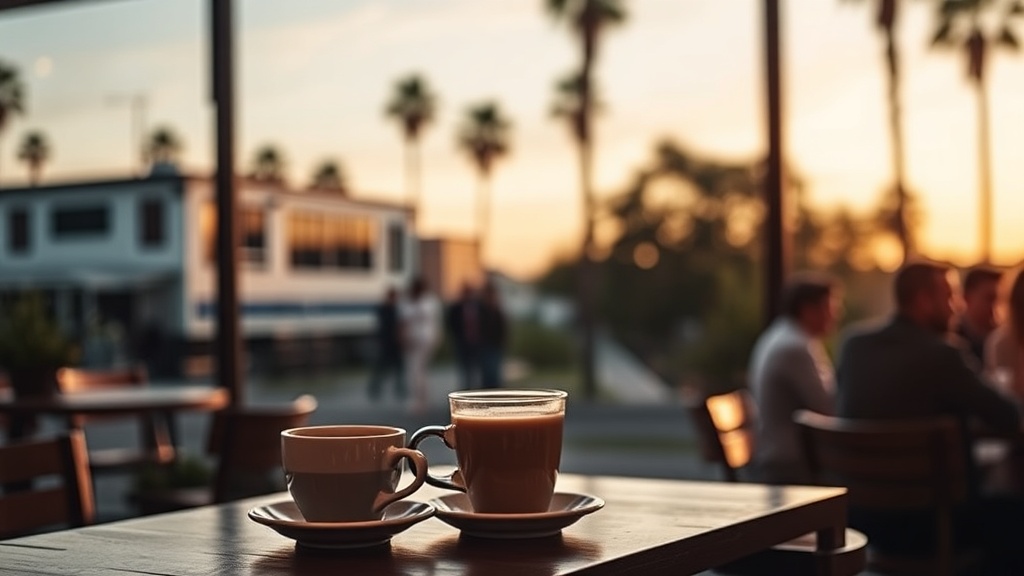 Grab a Coffee and Watch the World Go By at Brentwood
