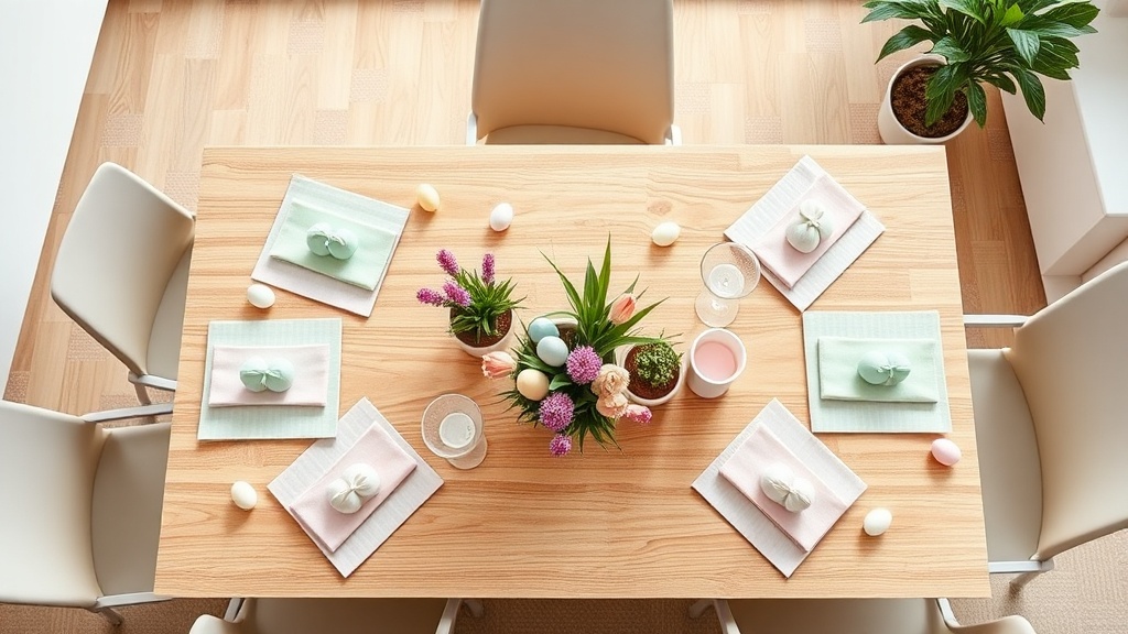 Easter Table Setting DIY: Spring Decor for Small Biz