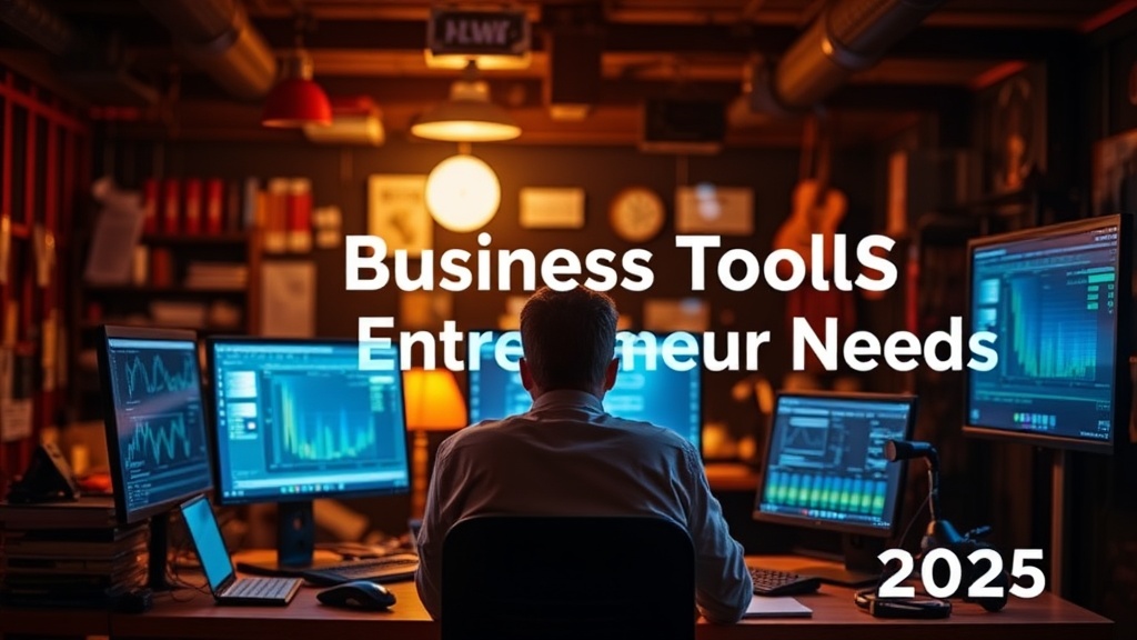 10 key Business Tools Every Entrepreneur Needs in 2025