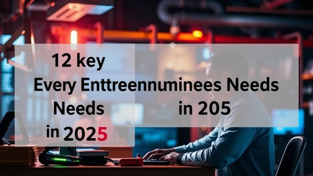 12 key Business Tools Every Entrepreneur Needs in 2025
