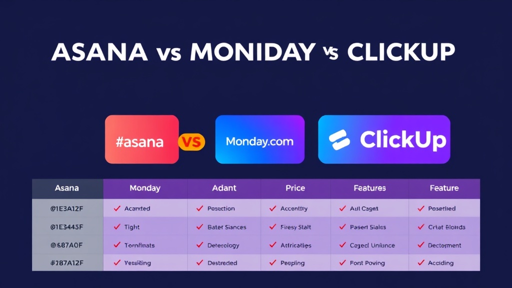 Asana vs Monday vs ClickUp (2026): Which Project Management Tool Is Right for Your Team?