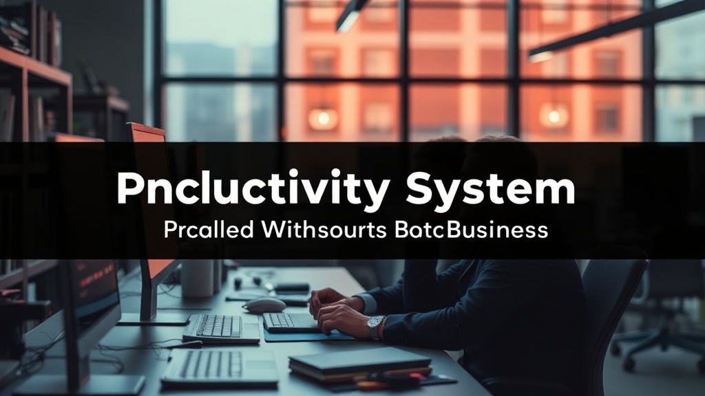 How to Build a Productivity System That Actually Scales With Your Business