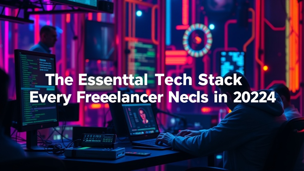 The Essential Tech Stack Every Freelancer Needs in 2024