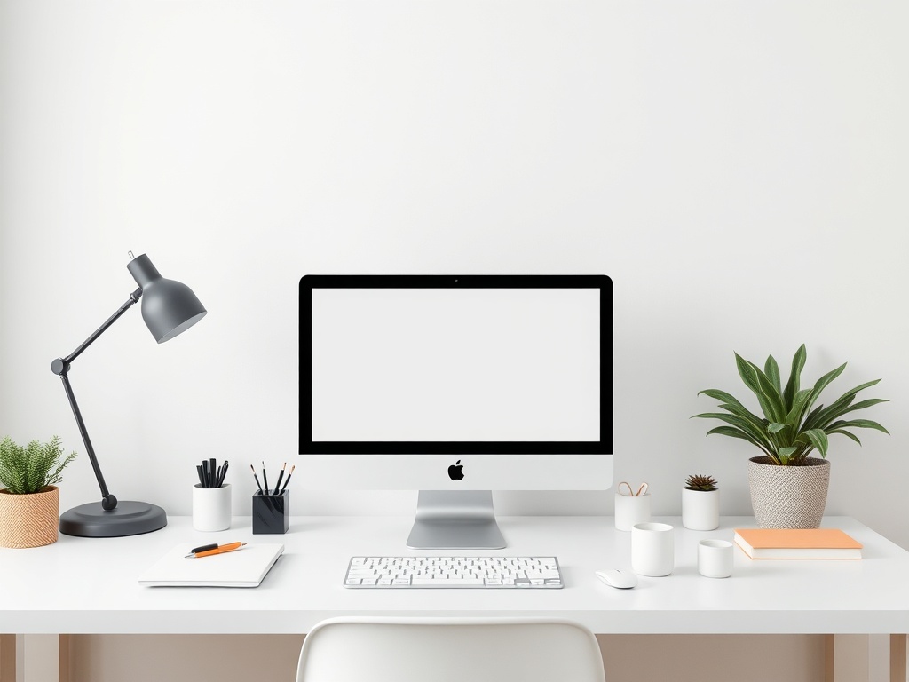 clean minimal digital workspace with only a few essential tools organized neatly, calm productivity vibe