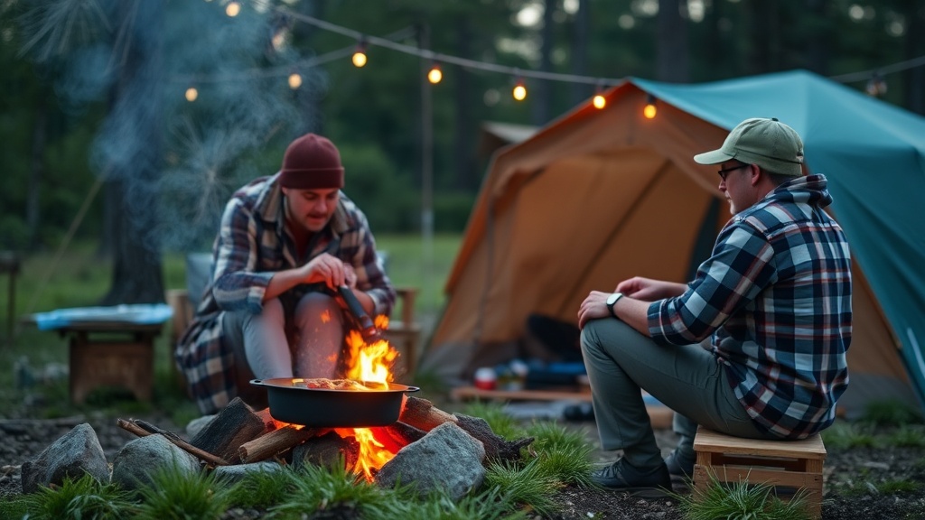 Equipping Your Outdoor Culinary Hub for Campfire Feasts