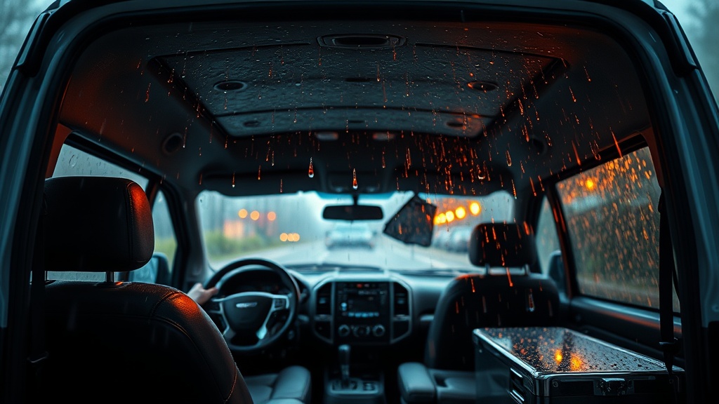 Keeping Your Van Interior Dry During Heavy Rain