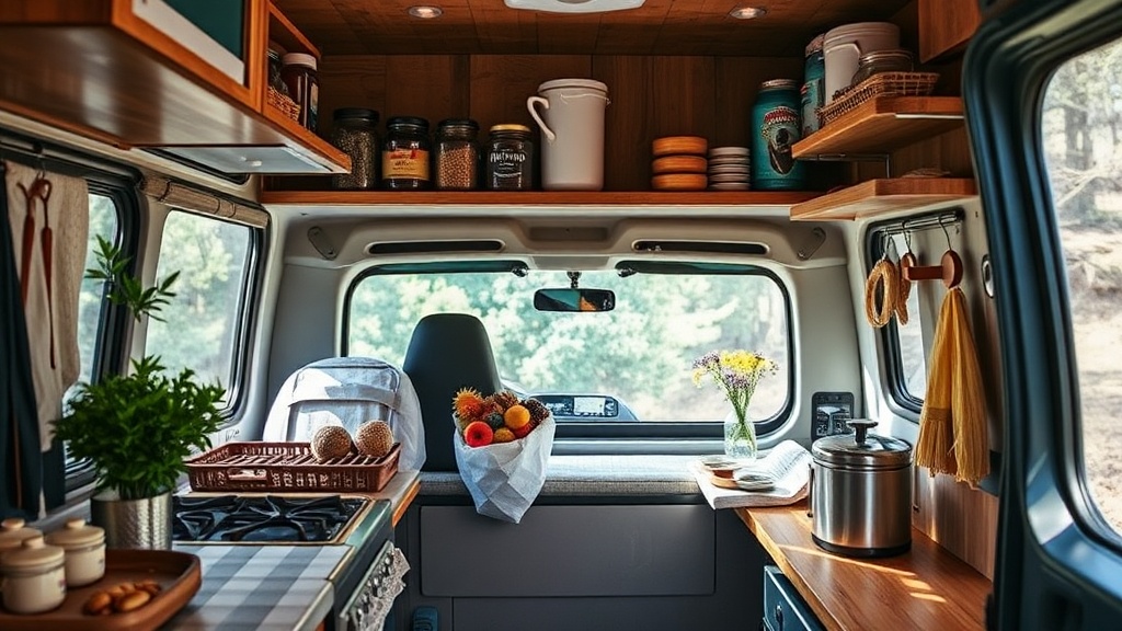 Taming the Tiny Kitchen: Organizing Your Van Life Pantry