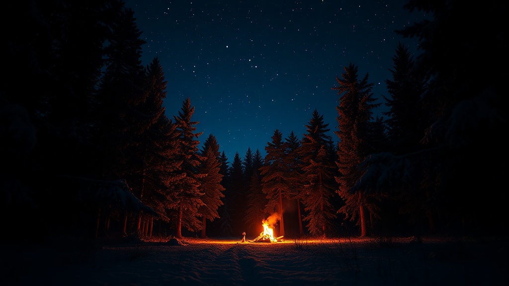 The Hiker on the Ridge: A Winter Campfire Ghost Story