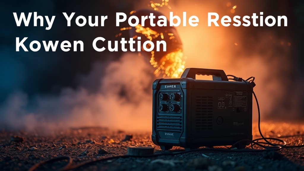 Why Your Portable Power Station Keeps Cutting Out