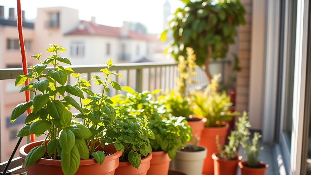 5 Essential Herbs for Your Balcony Garden (and Care Tips)