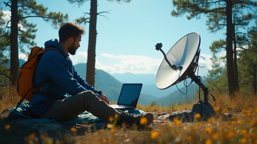 Camping Satellite Internet: How to Stay Connected Off the Grid