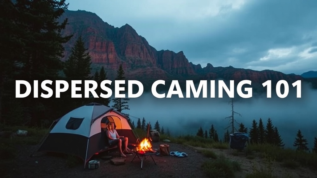 Dispersed Camping 101: How to Find Free Campsites and Not Screw It Up