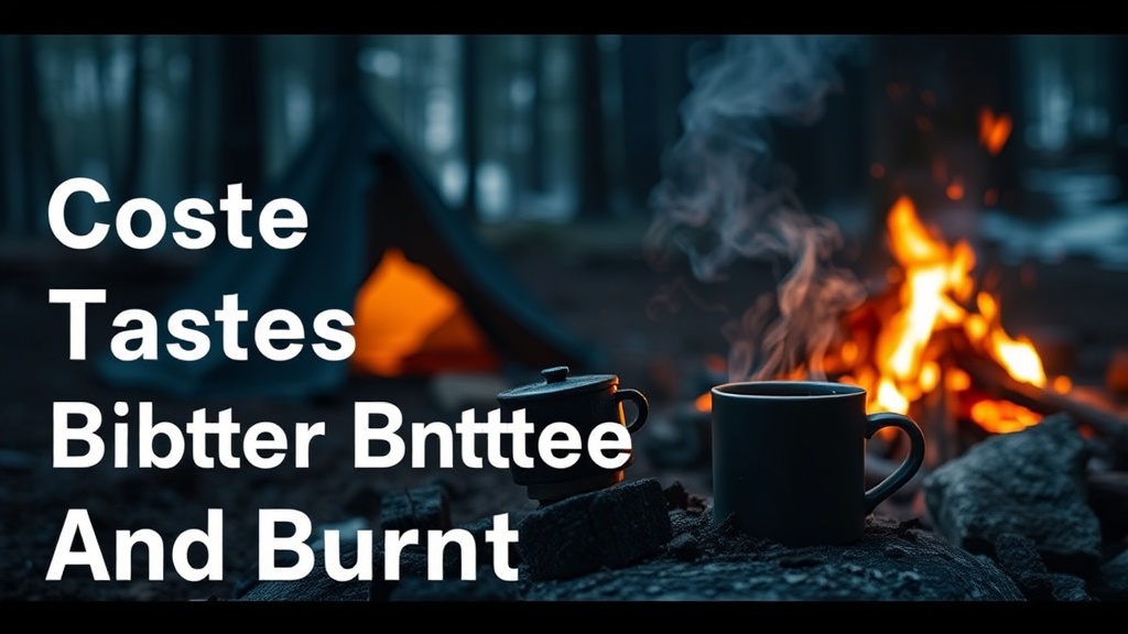 Why Your Camp Coffee Tastes Bitter and Burnt
