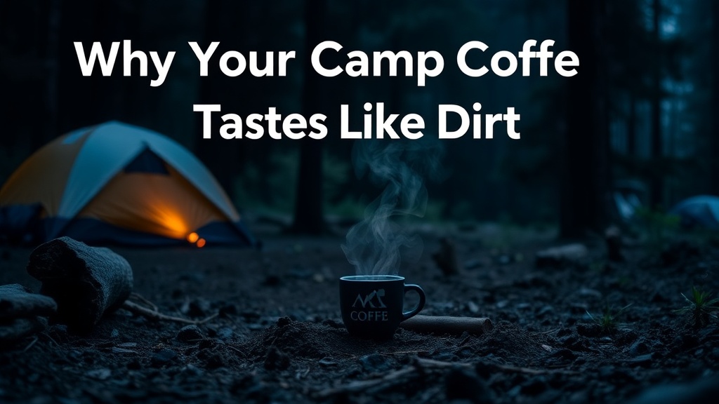 Why Your Camp Coffee Tastes Like Dirt