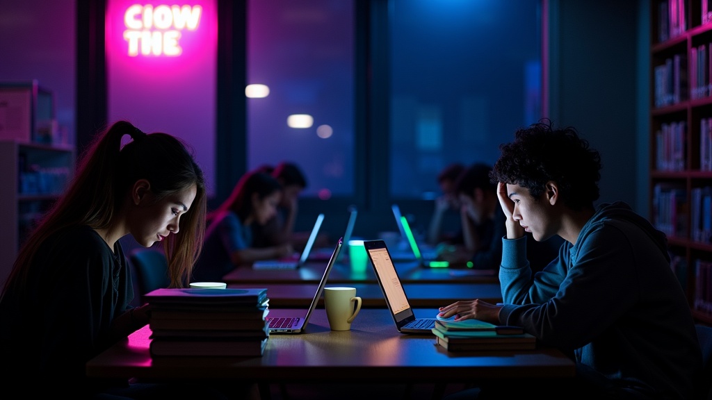 The 2AM Library Is a Different Planet (I Documented It)