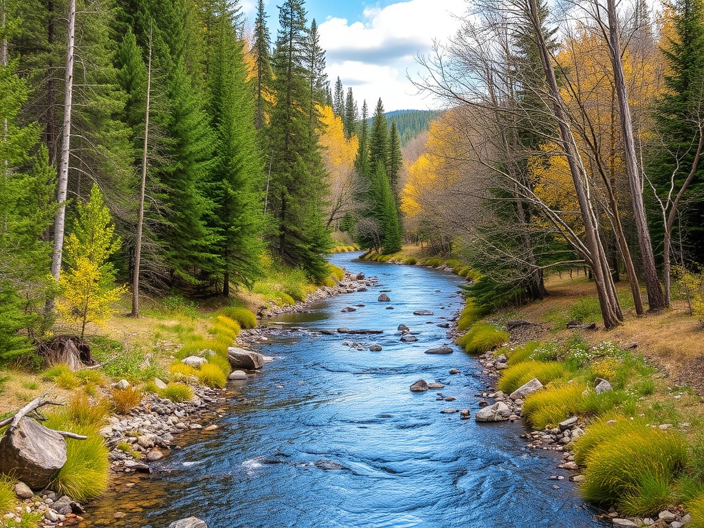 Stoney Creek Valley Camrose trails trees river scenic nature Alberta