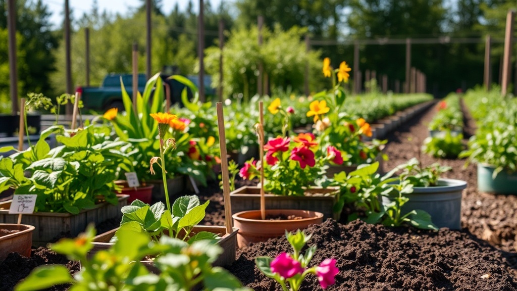 How to Reserve a Community Garden Plot in Candiac for the Growing Season