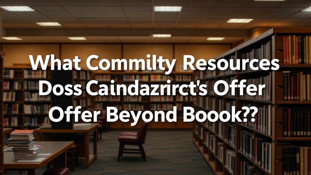 What Community Resources Does Candiac's Library Offer Beyond Books?