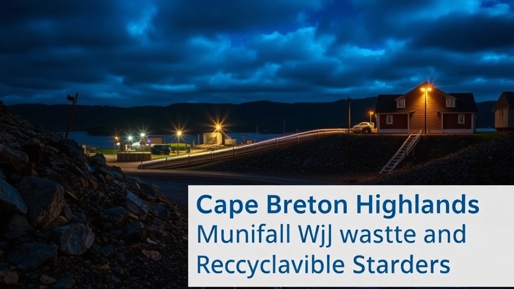 Navigating Cape Breton Highlands Municipal Waste and Recycling Standards