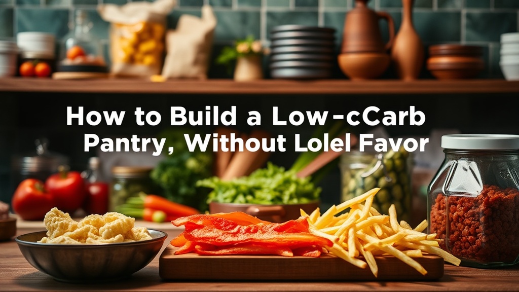 How to Build a Low-Carb Pantry Without Losing Flavor