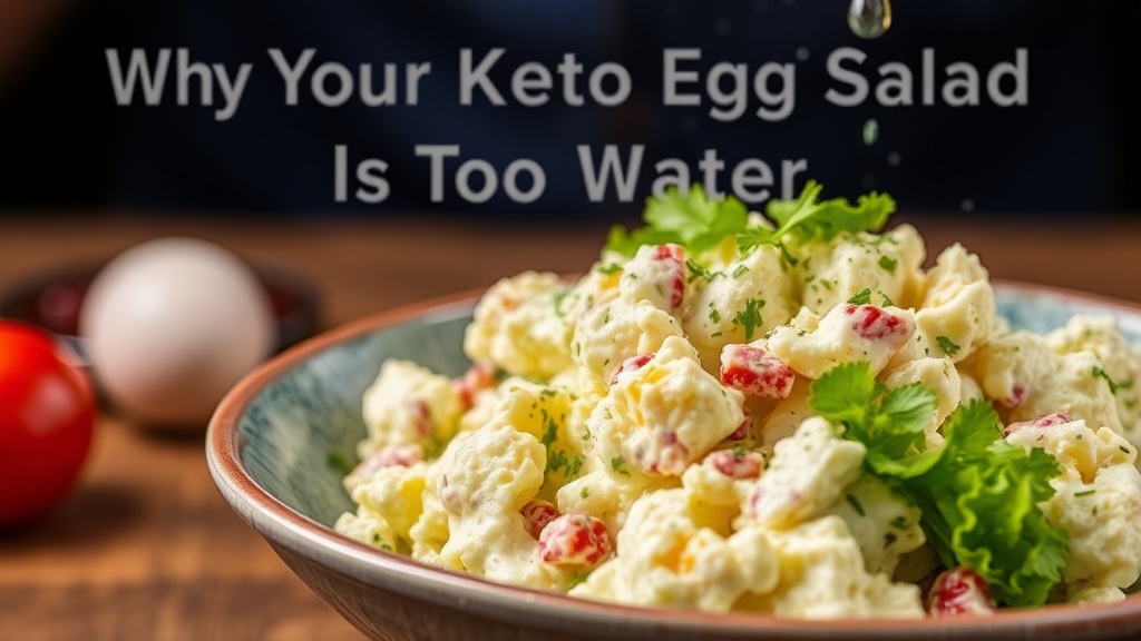 Why Your Keto Egg Salad Is Too Watery