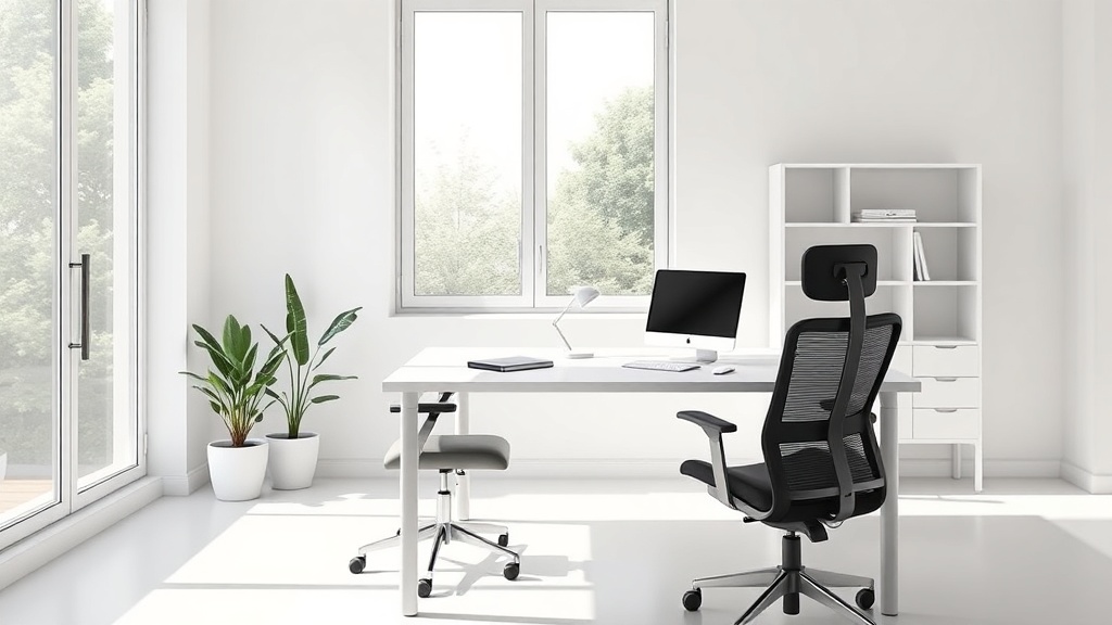 Create a Minimalist Home Office for Ergonomic Productivity