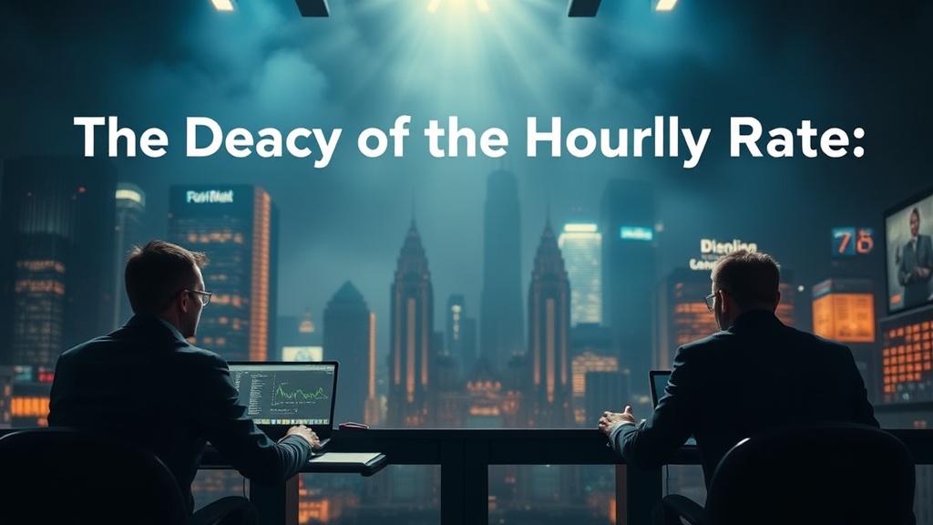 The Death of the Hourly Rate: Why Value-Based Pricing is Your Best Career Move