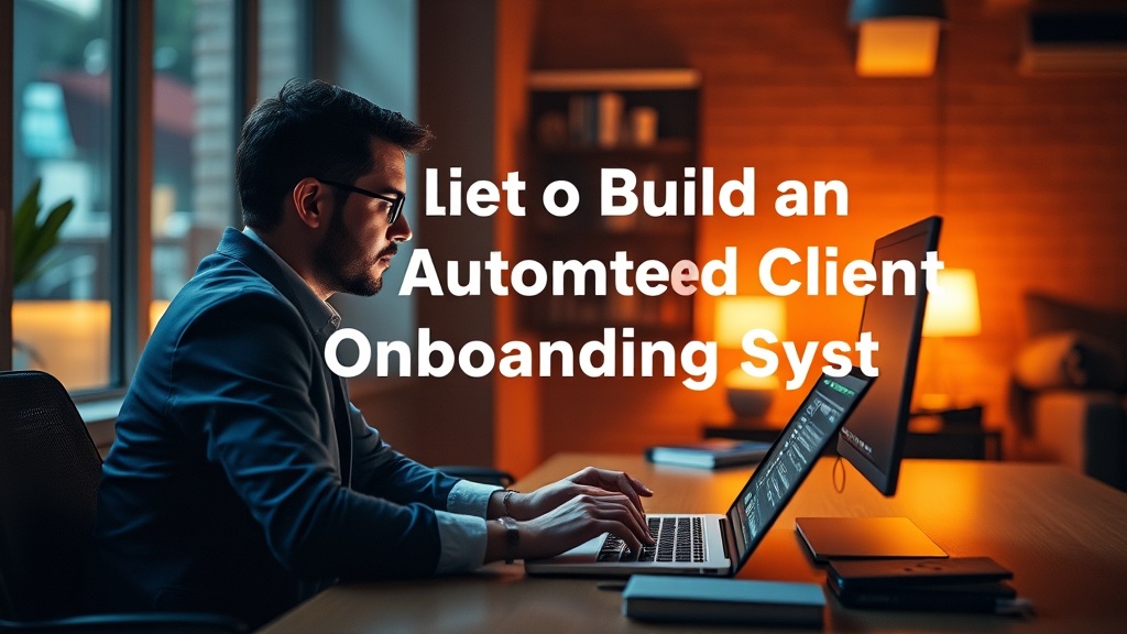 How to Build an Automated Client Onboarding System