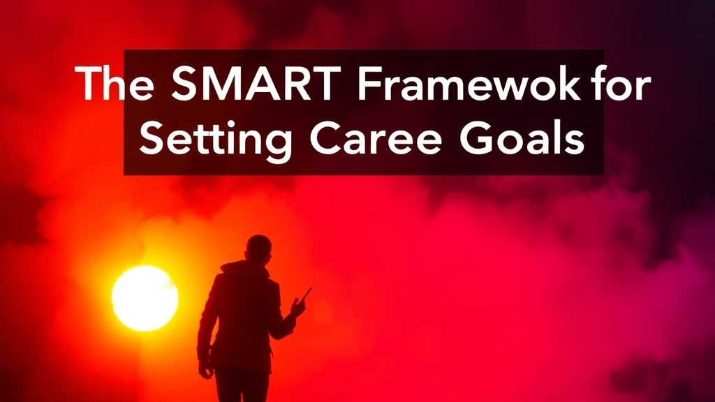 The SMART Framework for Setting Career Goals That Actually Stick