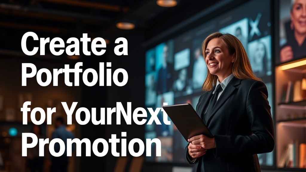 Create a Portfolio of Evidence for Your Next Promotion