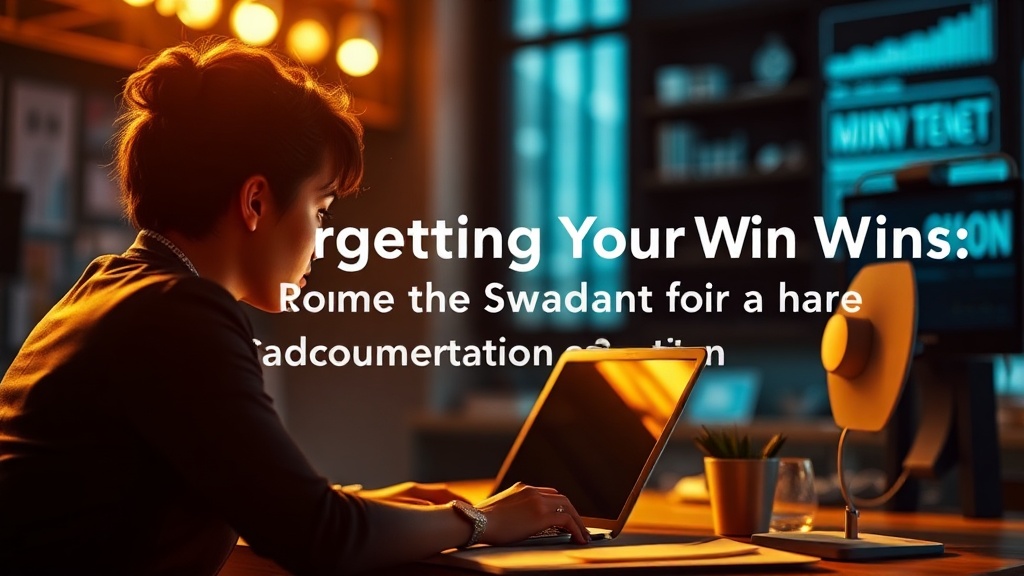 Stop Forgetting Your Wins: A Simple System for Career Documentation