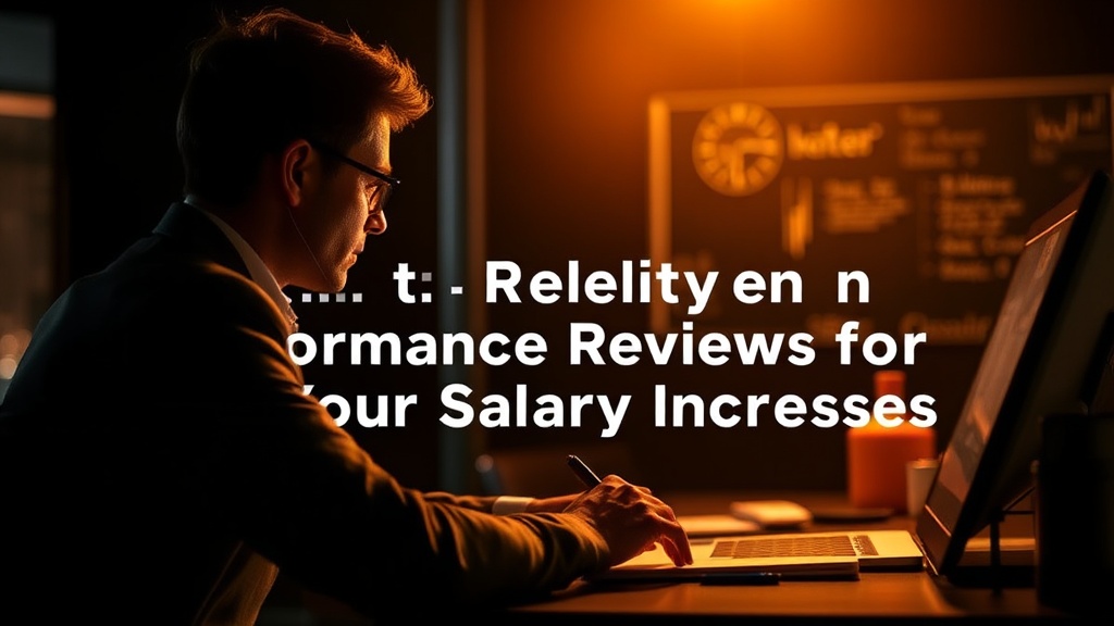 Stop Relying on Performance Reviews for Your Salary Increases
