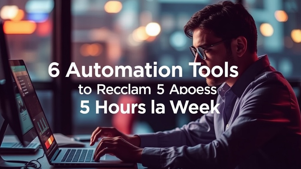 6 Automation Tools to Reclaim 5 Hours a Week