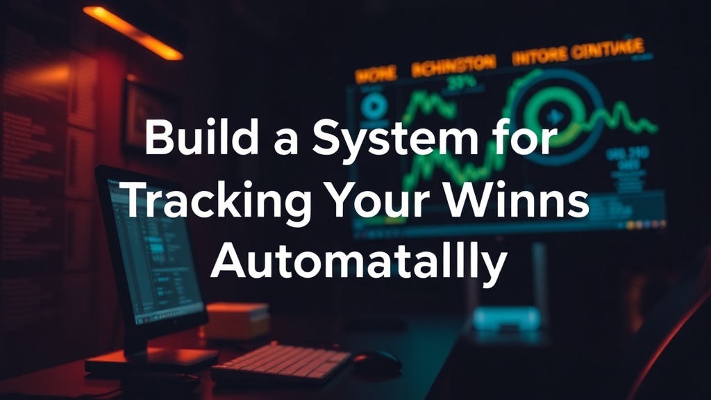 Build a System for Tracking Your Wins Automatically