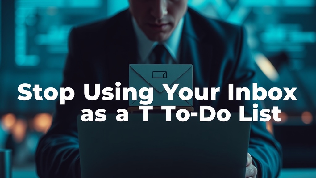 Stop Using Your Inbox as a To-Do List