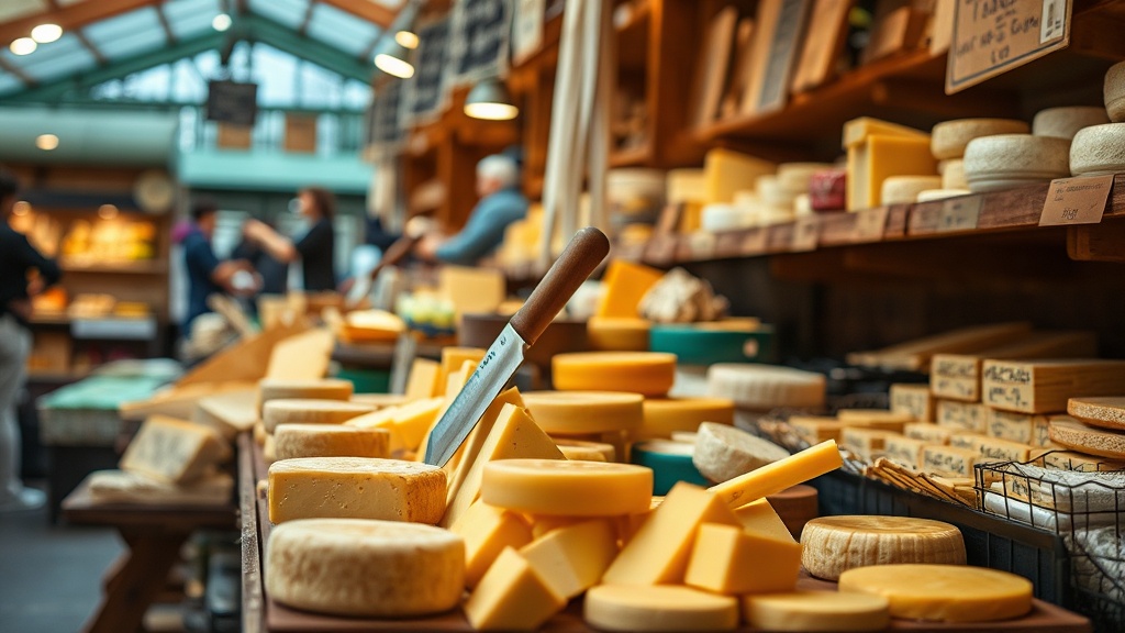 Selecting the Best Local Cheese at Quebec Markets