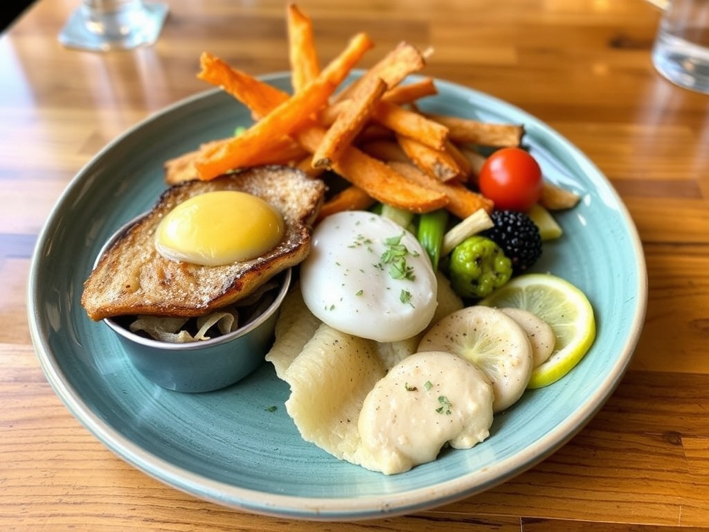 plate of fresh Ontario food from Wild Bill's Bistro
