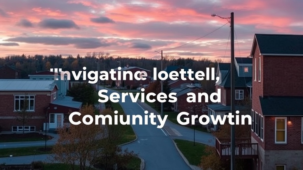 Navigating Local Services and Community Growth in Casselman