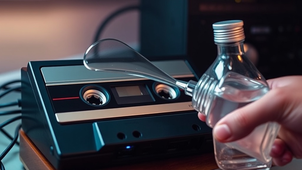 Clean Your Cassette Player Heads with Isopropyl Alcohol Monthly