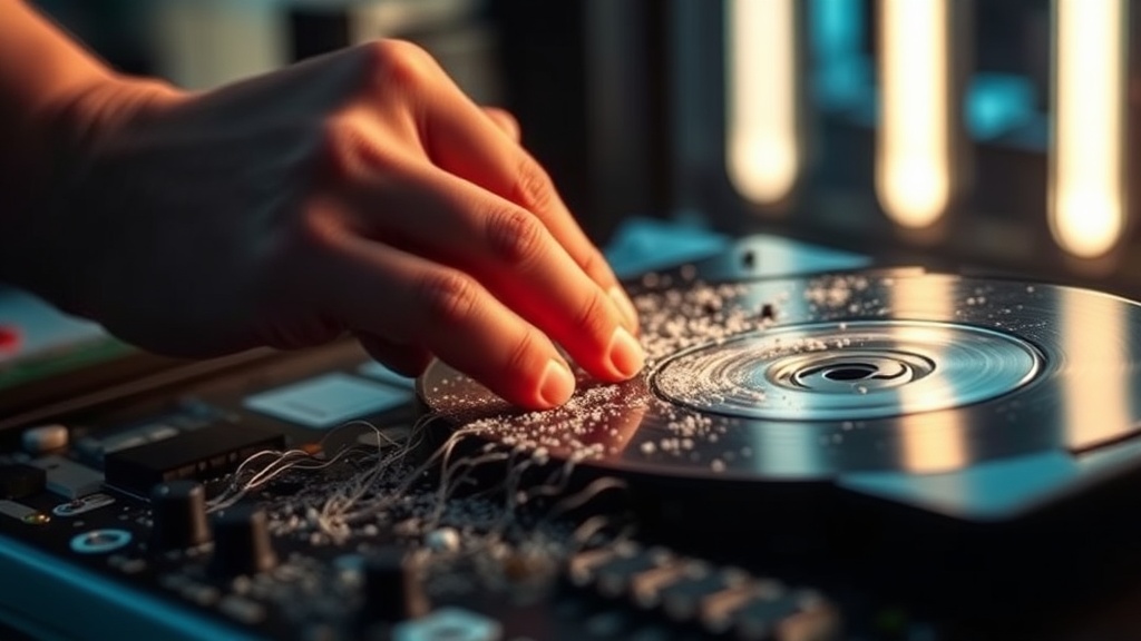 Cleaning Magnetic Tape Residue Safely