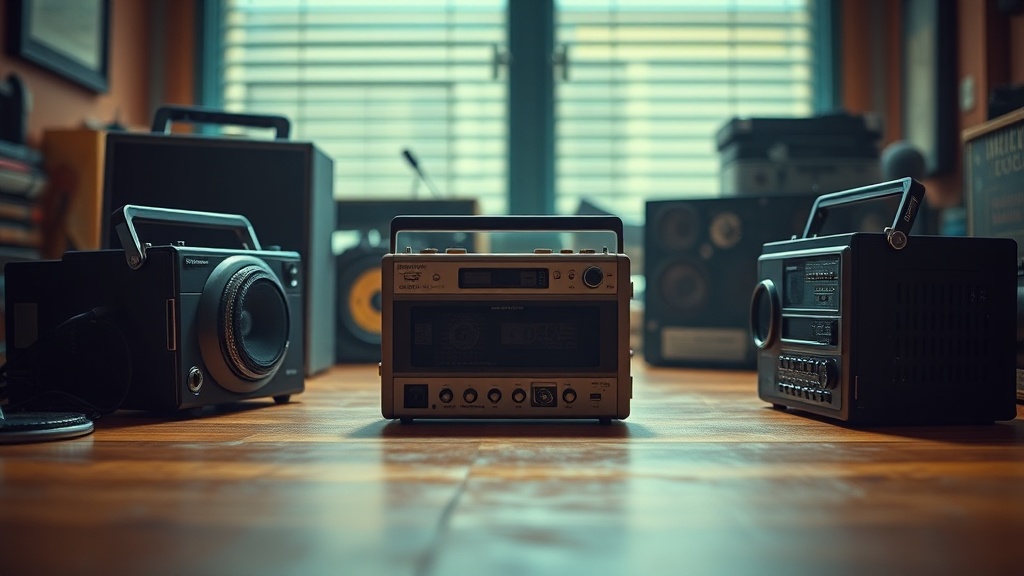 The Golden Age of Portable Cassette Players: A Collector's Journey