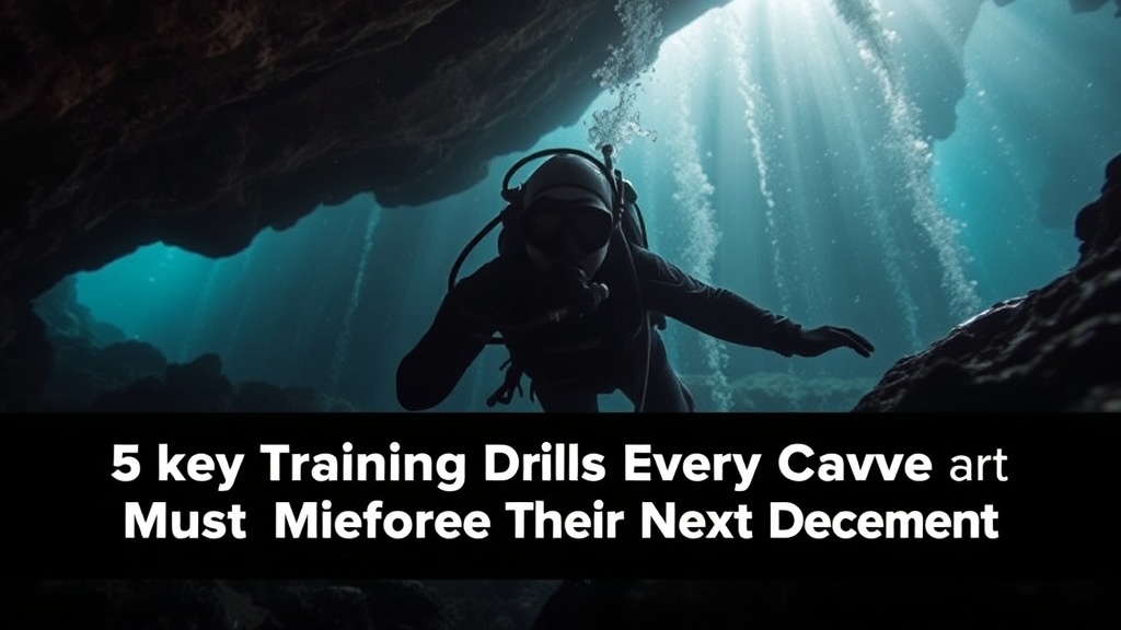 5 key Training Drills Every Cave Diver Must Master Before Their Next Descent